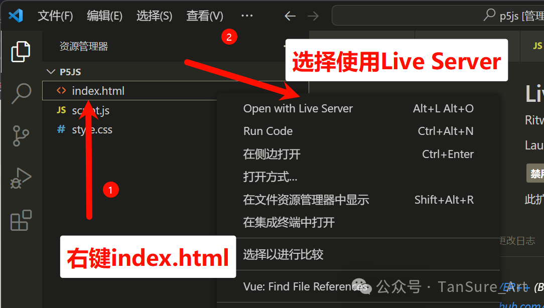 运行项目 运行项目